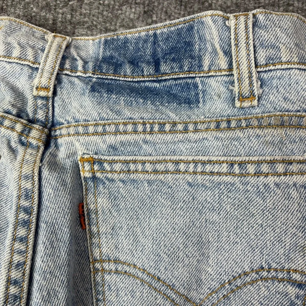 Vintage Levi's 607 Jeans Men's Blue Denim Pockets Straight Zip Fly - 33X28.5‎